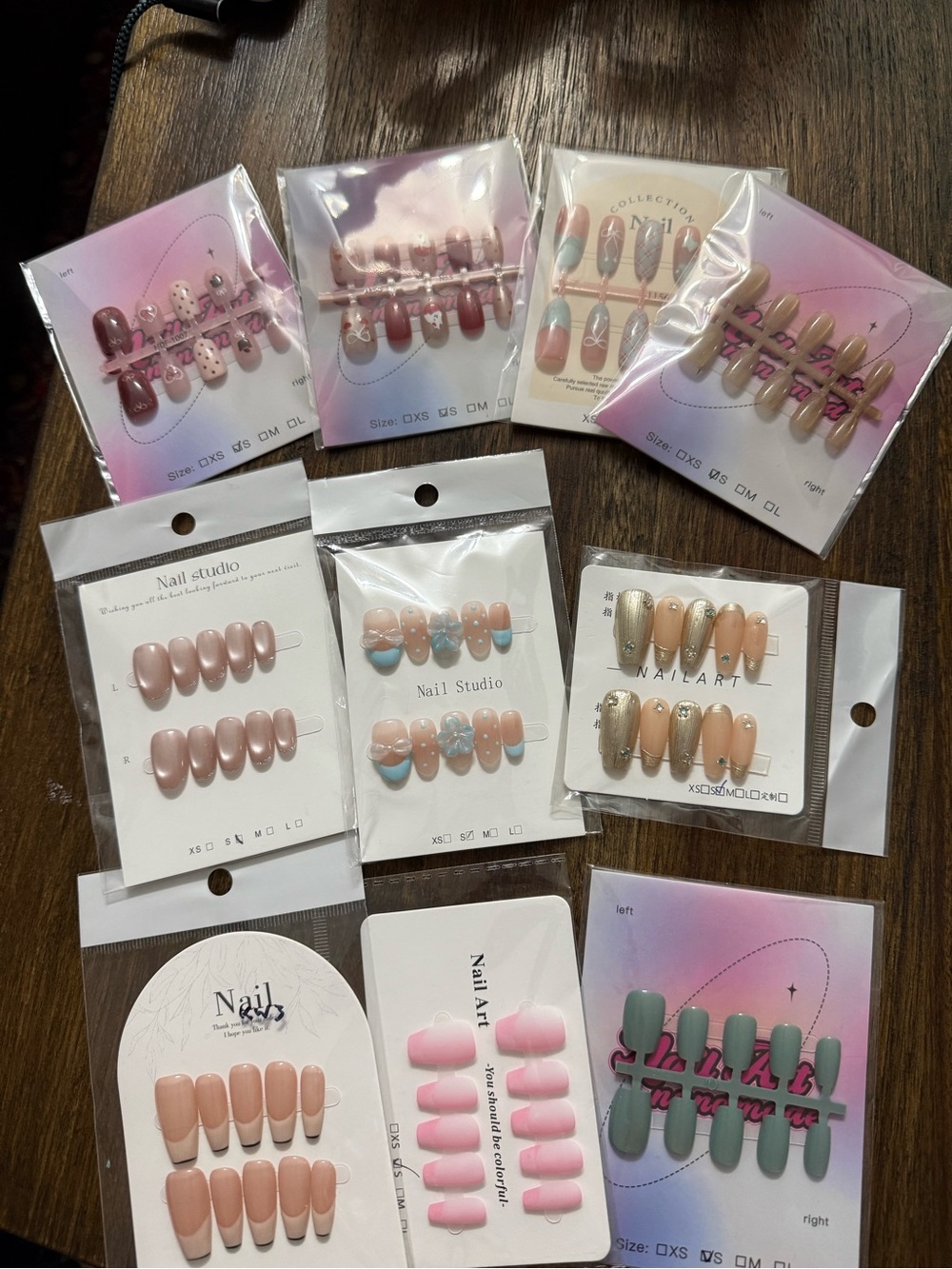 Press on Nails Size S Bundle